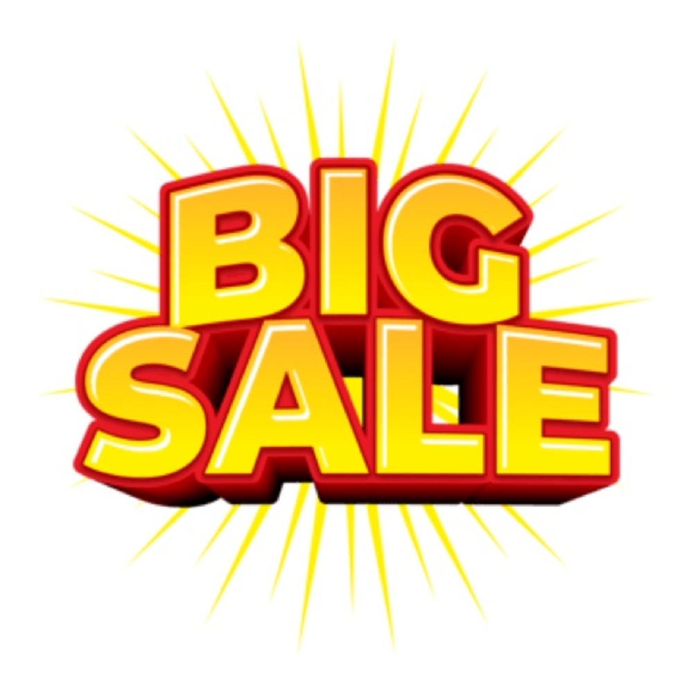 Big Sale happening now